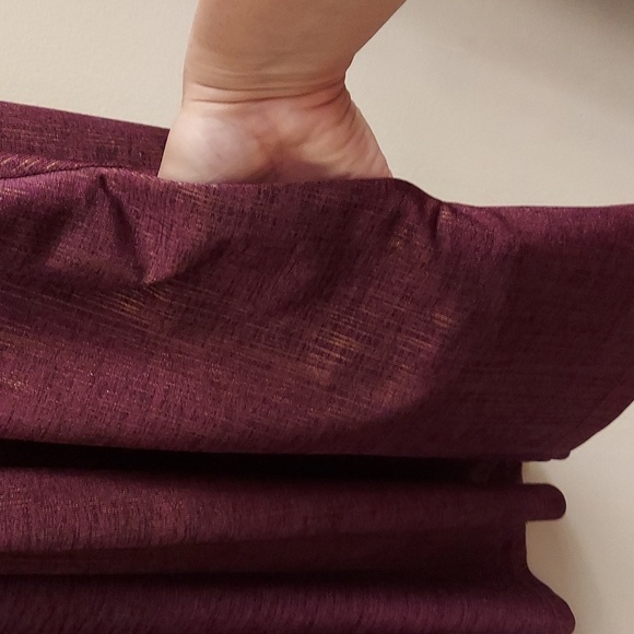 SUSAN GRAVER "As Is" Foil Print Open Front Long Sleeve Cardigan - Picture 5 of 11